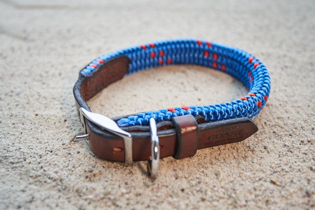 coast-line-2 - Rope & Leather Collar - Collar